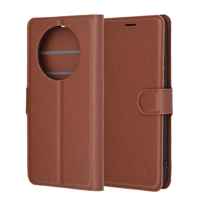 Cover til Realme 14 Pro, Techsuit, Leather Folio, Brun