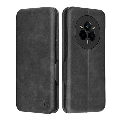 Cover til Realme 14 Pro, Techsuit, Safe Wallet Plus, Sort