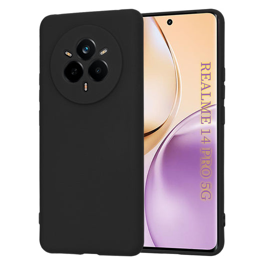 Cover til Realme 14 Pro, Techsuit, SoftFlex, Sort