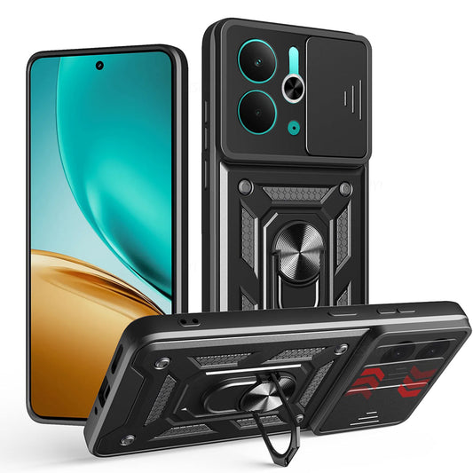 Cover til Realme 14T / 14, Techsuit, CamShield, Sort
