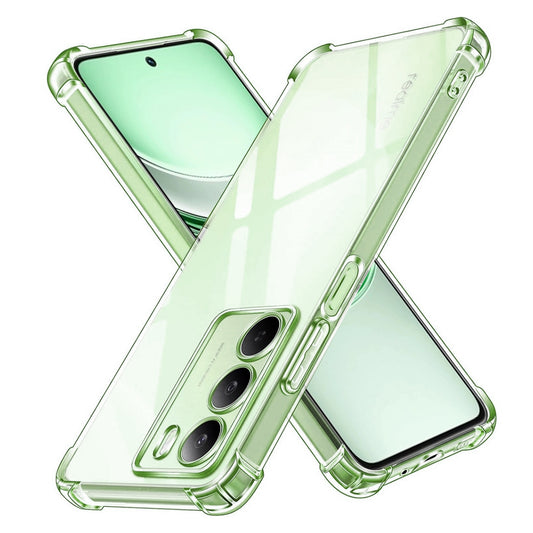 Cover til Realme 14x, Techsuit, Stødabsorberende Klar, Transparent