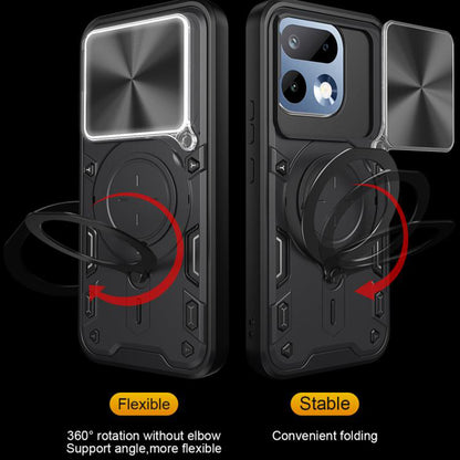 Cover til Realme 16 Pro+, Techsuit, CamGuard Pro, Blå