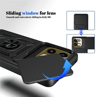 Etui til Realme 16 Pro+, Techsuit, CamShield, Sort