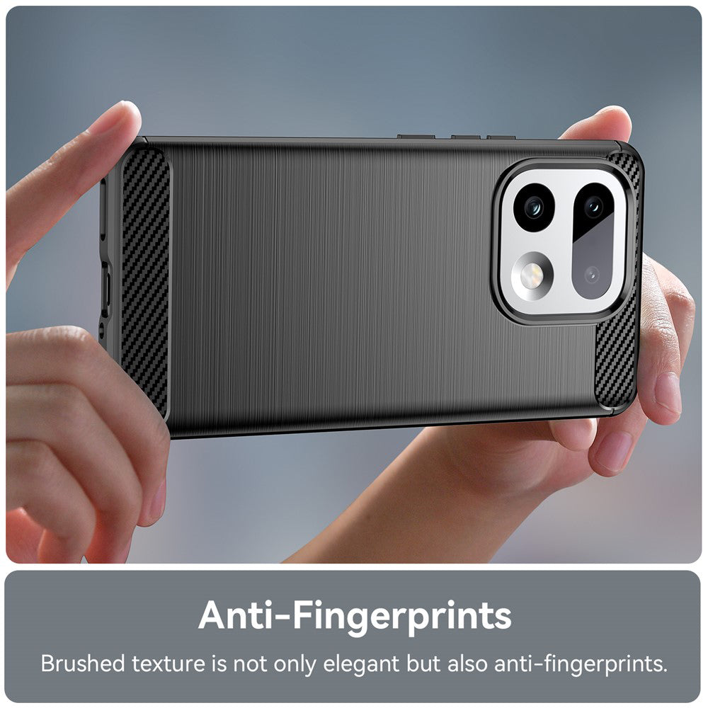 Etui til Realme 16 Pro+, Techsuit, Carbon, Sort