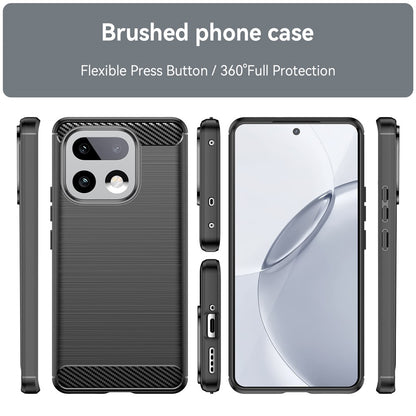 Etui til Realme 16 Pro+, Techsuit, Carbon, Sort