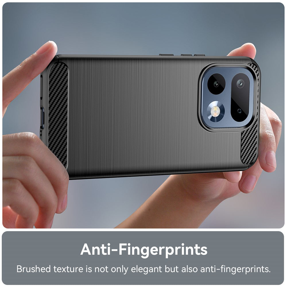 Etui til Realme 16 Pro, Techsuit, Carbon, Sort