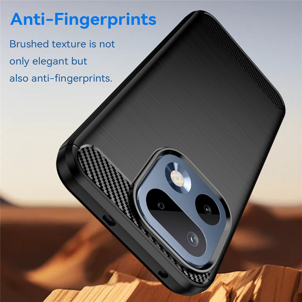 Etui til Realme 16 Pro, Techsuit, Carbon, Sort