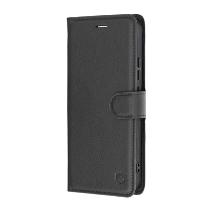 Cover til Realme 16, Techsuit, Leather Folio, Sort