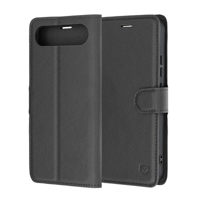Cover til Realme 16, Techsuit, Leather Folio, Sort