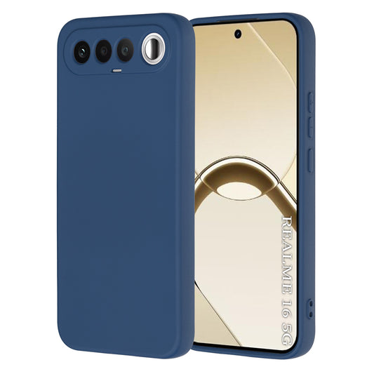 Cover til Realme 16, Techsuit, SoftFlex, Mørkeblå