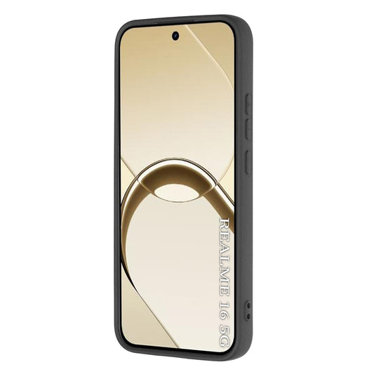 Cover til Realme 16, Techsuit, SoftFlex, Sort
