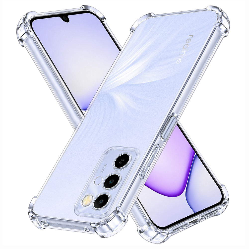 Cover til Realme C100 5G, Techsuit, Stødabsorberende Klar, Transparent