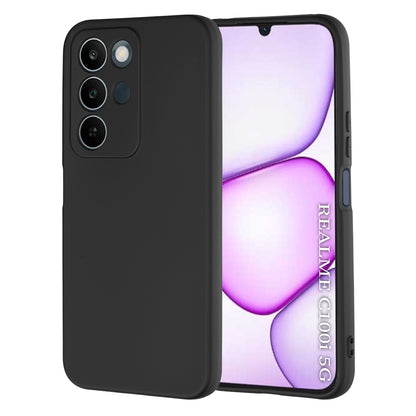 Cover til Realme C100 5G, Techsuit, SoftFlex, Sort