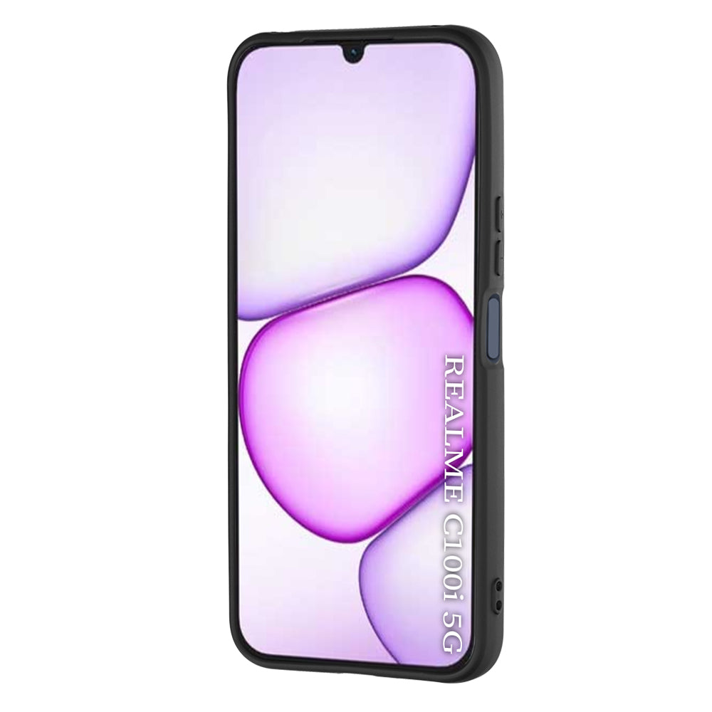 Cover til Realme C100 5G, Techsuit, SoftFlex, Sort