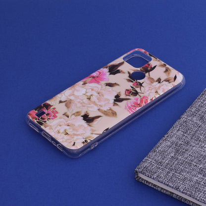 Etui til Realme C21Y / C25Y, Techsuit, Marble, Beige