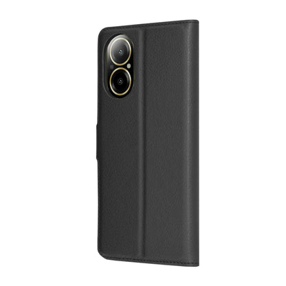 Cover til Realme C67 4G, Techsuit, Leather Folio, Sort
