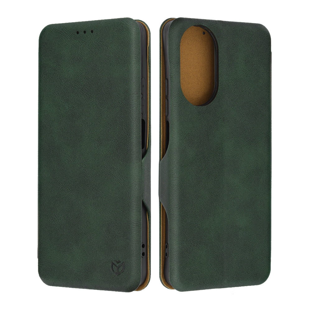 Case for Realme C67 4G, Techsuit, Safe Wallet Plus, Green