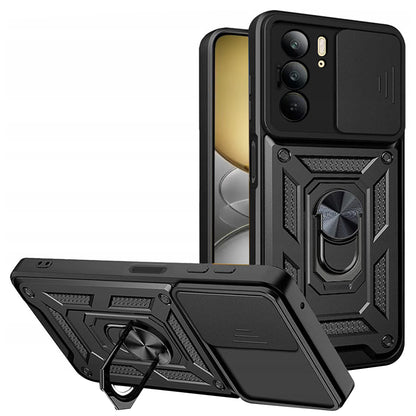 Cover til Realme C75 5G / 14x, Techsuit, CamShield, Sort