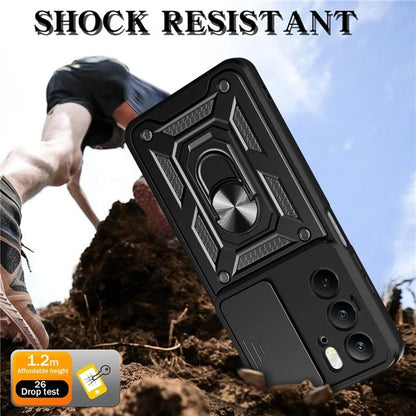 Cover til Realme C75 5G / 14x, Techsuit, CamShield, Sort