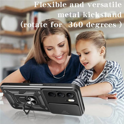 Cover til Realme C75 5G / 14x, Techsuit, CamShield, Sort