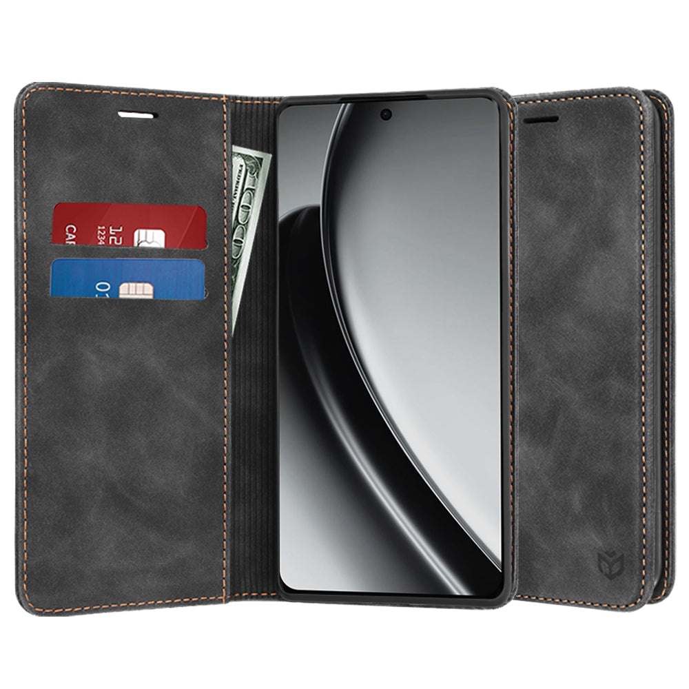 Cover til Realme GT 6T / GT 6, Techsuit, Confy, Sort
