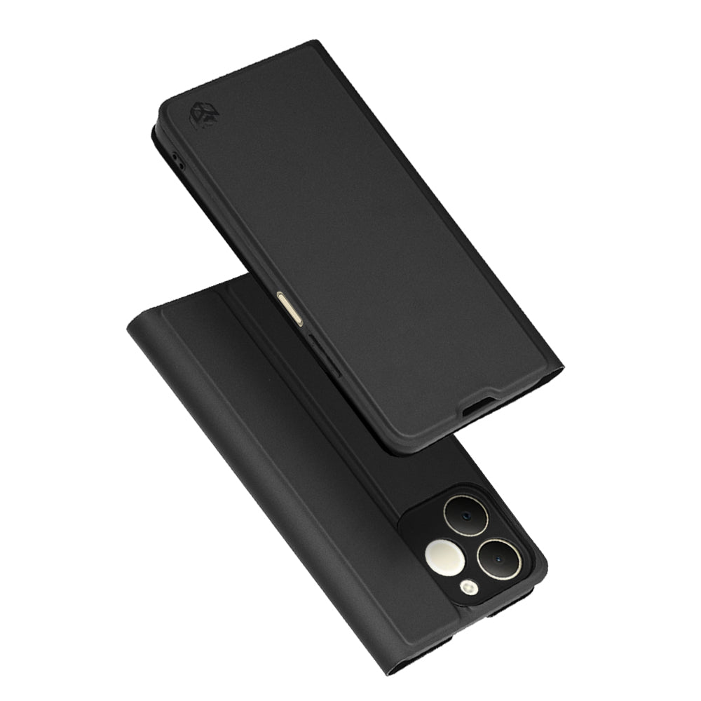 Etui til Realme Note 70T, Techsuit, Magskin Book, Sort