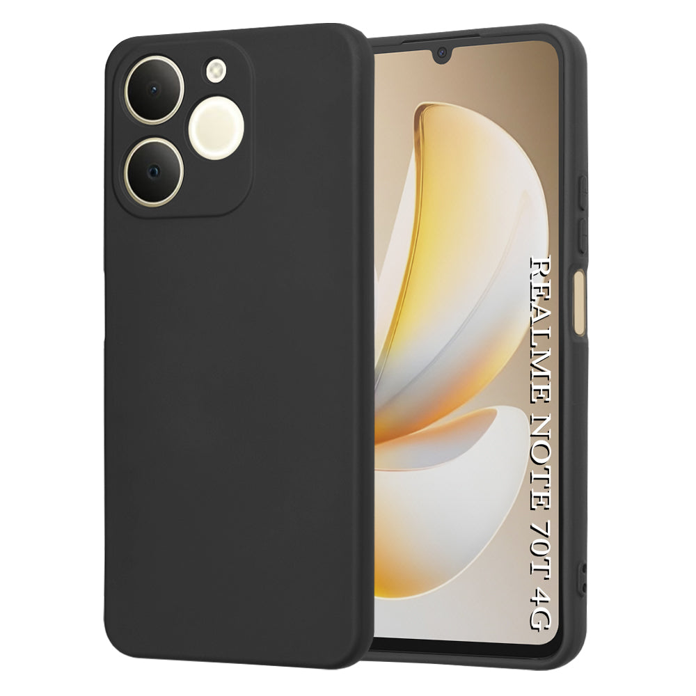 Etui til Realme Note 70T, Techsuit, SoftFlex, Sort