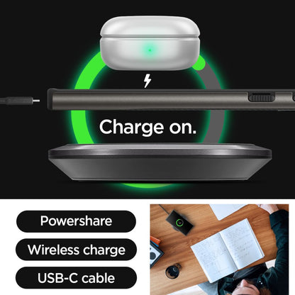 Etui til Samsung Galaxy S24 Ultra S928, Spigen, Neo Hybrid, Grå ACS07305