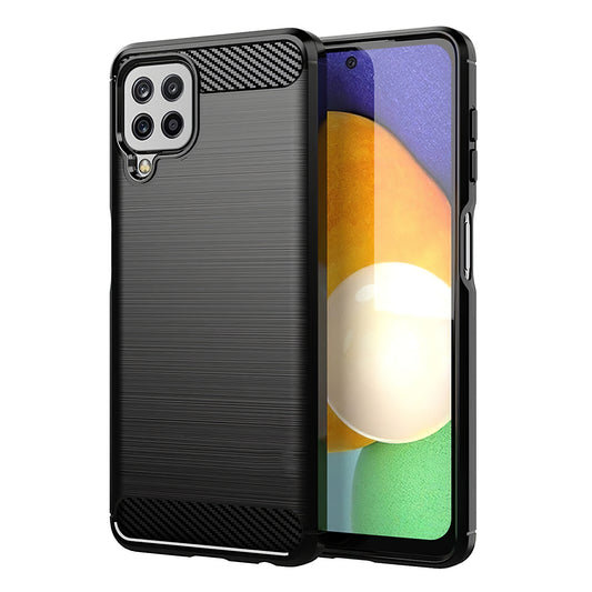 Cover til Samsung Galaxy A22 A225, OEM, Carbon, Sort