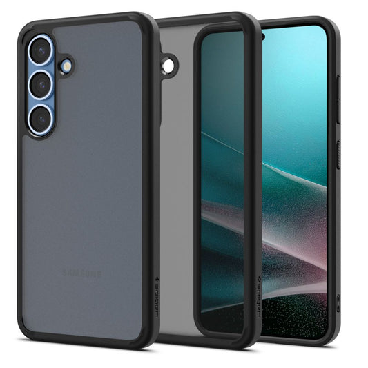 Cover til Samsung Galaxy S25 S931, Spigen, Ultra Hybrid, Mat Sort ACS09007