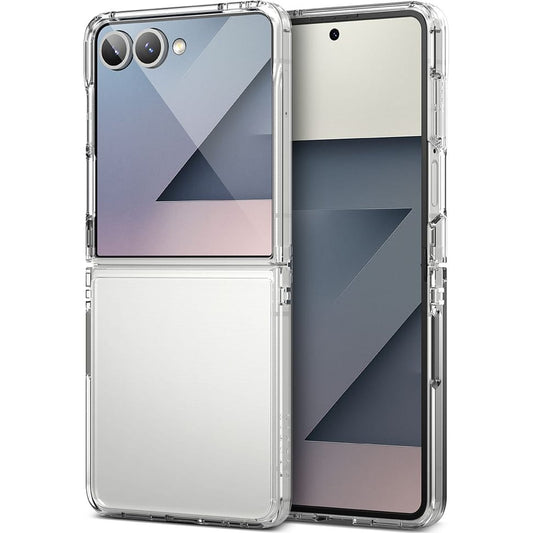 Etui til Samsung Galaxy Z Flip7 F766, Ringke, Fusion, Gennemsigtig