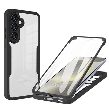 Cover til Samsung Galaxy S25 S931, Techsuit, ColorVerse 360, Sort