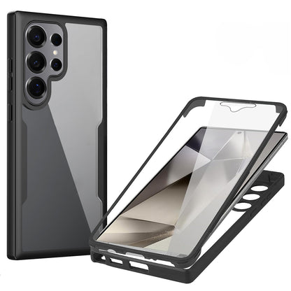 Cover til Samsung Galaxy S25 Ultra S938, Techsuit, ColorVerse 360, Sort
