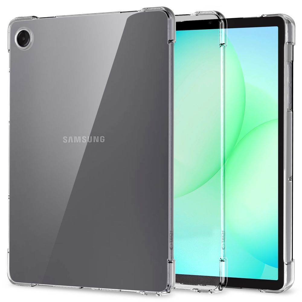 Etui til Samsung Galaxy Tab A11 / Tab A9, Tech-Protect, Flexair, Gennemsigtig
