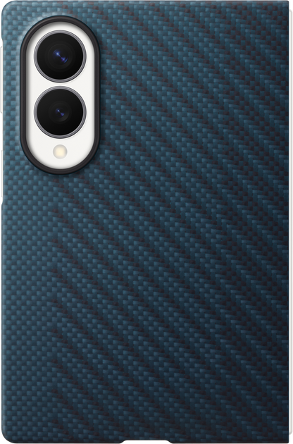 Cover til Samsung Galaxy Z Fold8 F971, Carbon Magnet Case, Marineblå EF-KF971SNEGWW
