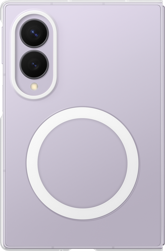 Cover til Samsung Galaxy Z Fold8 F971, Clear Magnet, Transparent EF-CF971CTEGWW