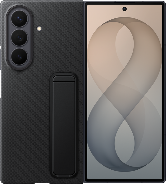 Cover til Samsung Galaxy Z Fold8 Ultra F976, Carbon Standing, Sort EF-XF976SBEGWW