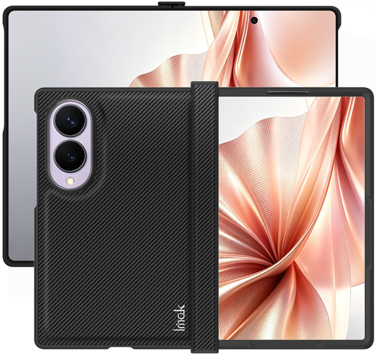 Cover til Samsung Galaxy Z Fold8 F971, Imak, Carbon, Sort