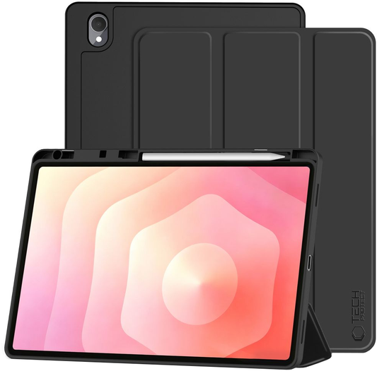 Cover til Samsung Galaxy Tab S12 Plus, Tech-Protect, SC PEN, Sort