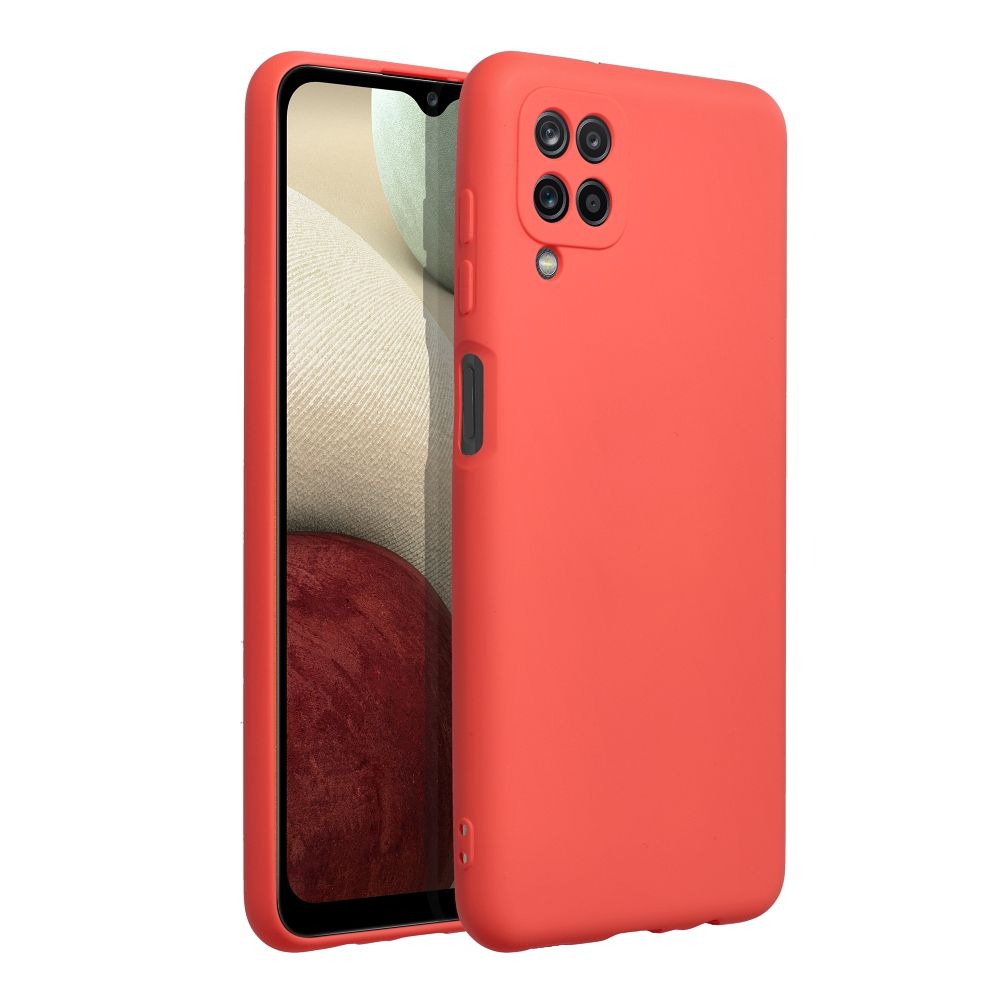 Cover til Samsung Galaxy A12 A125 / M12 M127 / A12 Nacho A127, OEM, Silikone, Rød