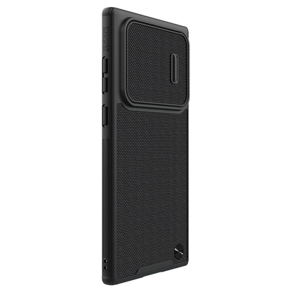 Pung til Samsung Galaxy S22 Ultra 5G S908, Nillkin, Textured S, Marineblå 