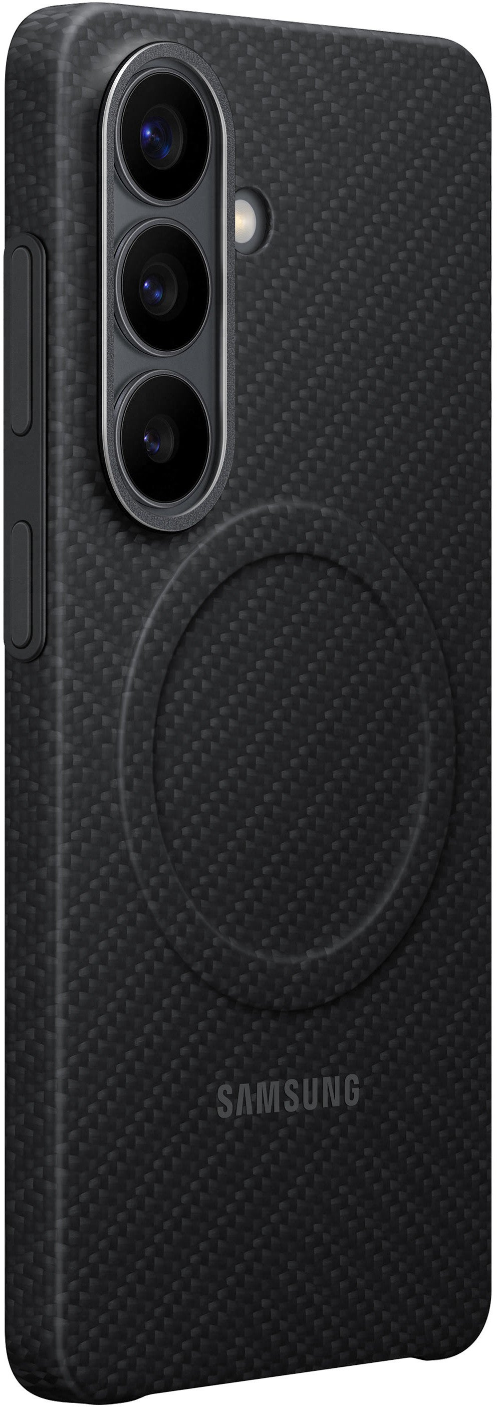 Cover til Samsung Galaxy S26 S942, Carbon Magnet Case, Sort EF-KS942SNEGWW