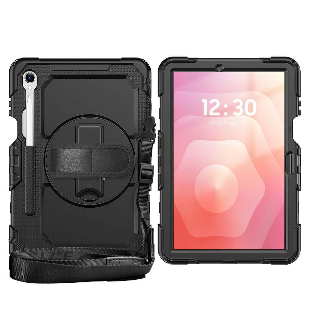 Cover til Samsung Galaxy Tab S11, Tech-Protect, Solid360, Sort