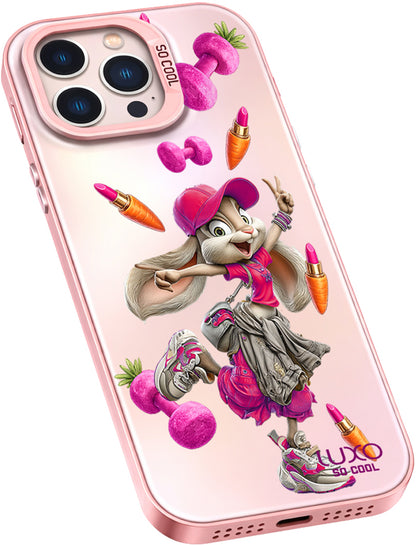 Cover til Samsung Galaxy A55 5G A556, LUXO So CooL, ArcadiA Rabbit, Multifarvet