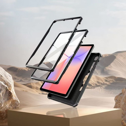 Cover til Samsung Galaxy Tab S10 Lite / Tab S10 FE / Tab S9, Tech-Protect, Kevlar Pro, Sort