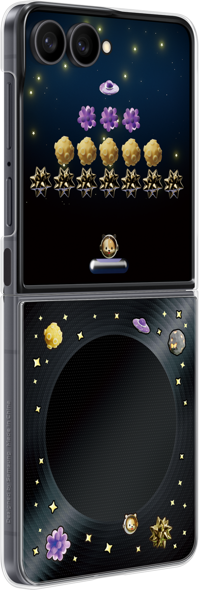 Cover til Samsung Galaxy Z Flip8 F776, FlipSuit Case, Sort EF-FF776CBEGWW