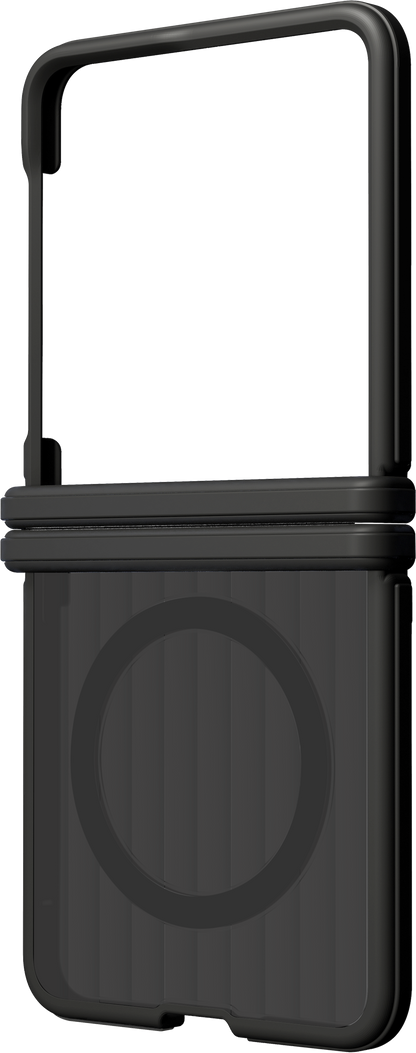 Cover til Samsung Galaxy Z Flip8 F776, Hybrid Shield Magnet Case, Sort GP-FPF776YCBBW