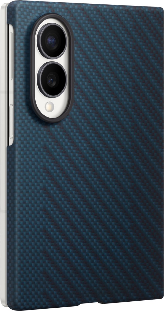 Cover til Samsung Galaxy Z Fold8 F971, Carbon Magnet Case, Marineblå EF-KF971SNEGWW