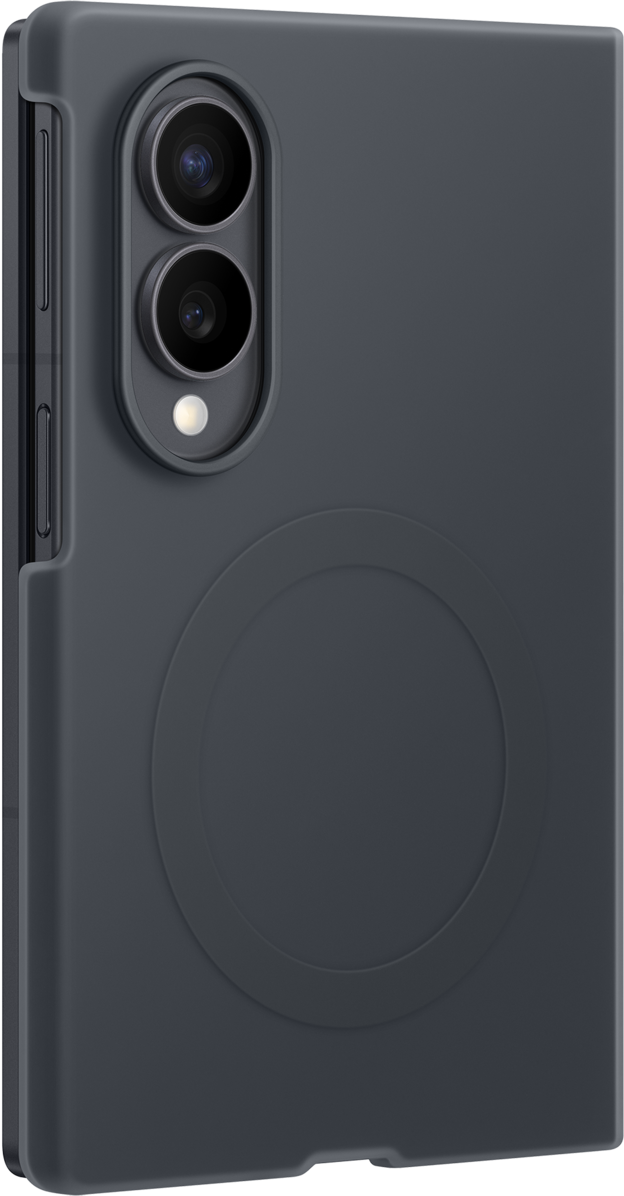 Cover til Samsung Galaxy Z Fold8 F971, Silicone Magnet Case, Sort EF-EF971CBEGWW
