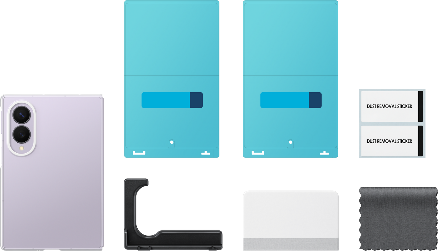 Cover til Samsung Galaxy Z Fold8 F971, Clear Case, Transparent EF-QF971CTEGWW